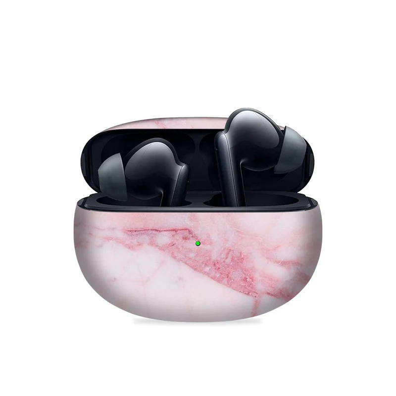 Pink Marble Skin For Oppo Enco TWS