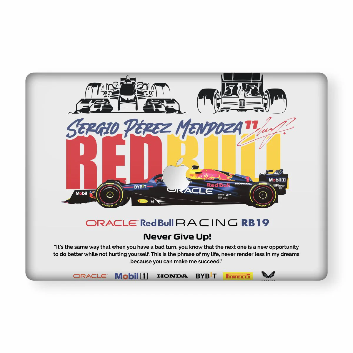 RB19 Macbook Skin