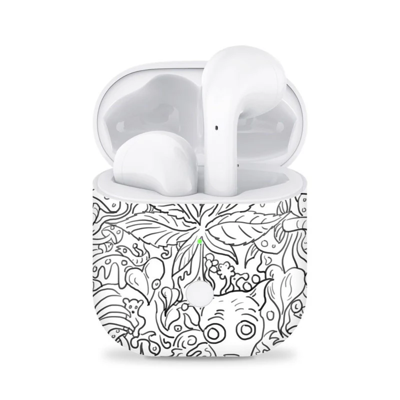 Doodle Floral Skin for Realme Buds TWS