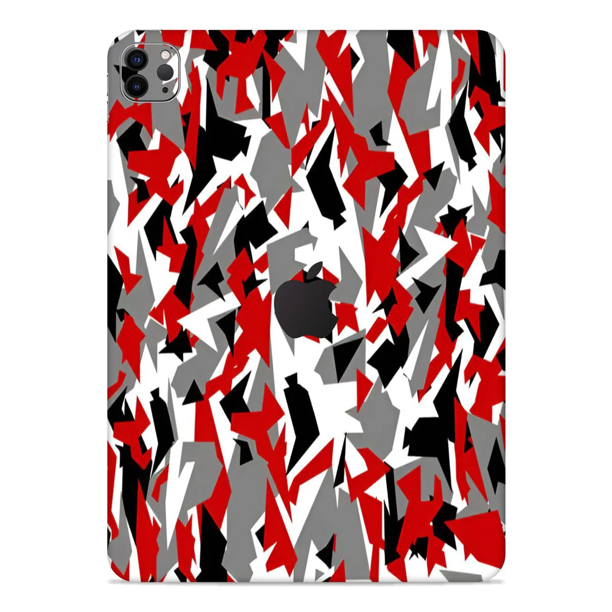 Red Angle Camo Ipad Skin
