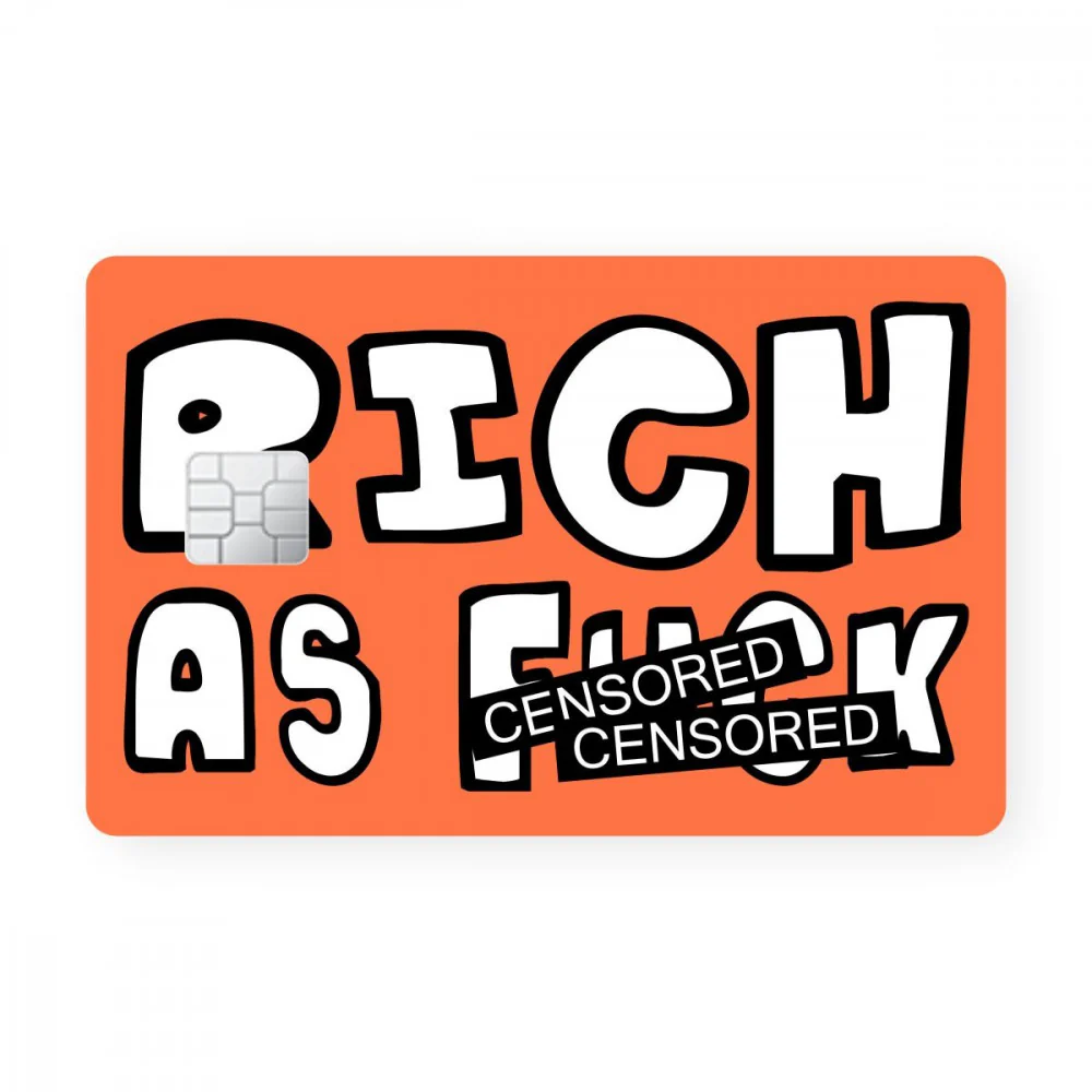 Rich As Fk Card - Image 2