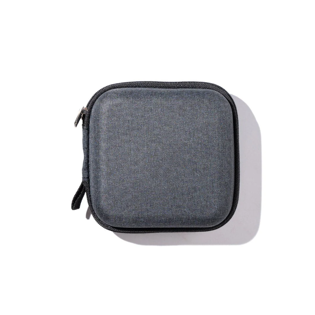 Set of 3 - Denim Multi Purpose Tech Organizer for Charger/Earphone/Pen Drives/Cables - Box Shape - Image 6