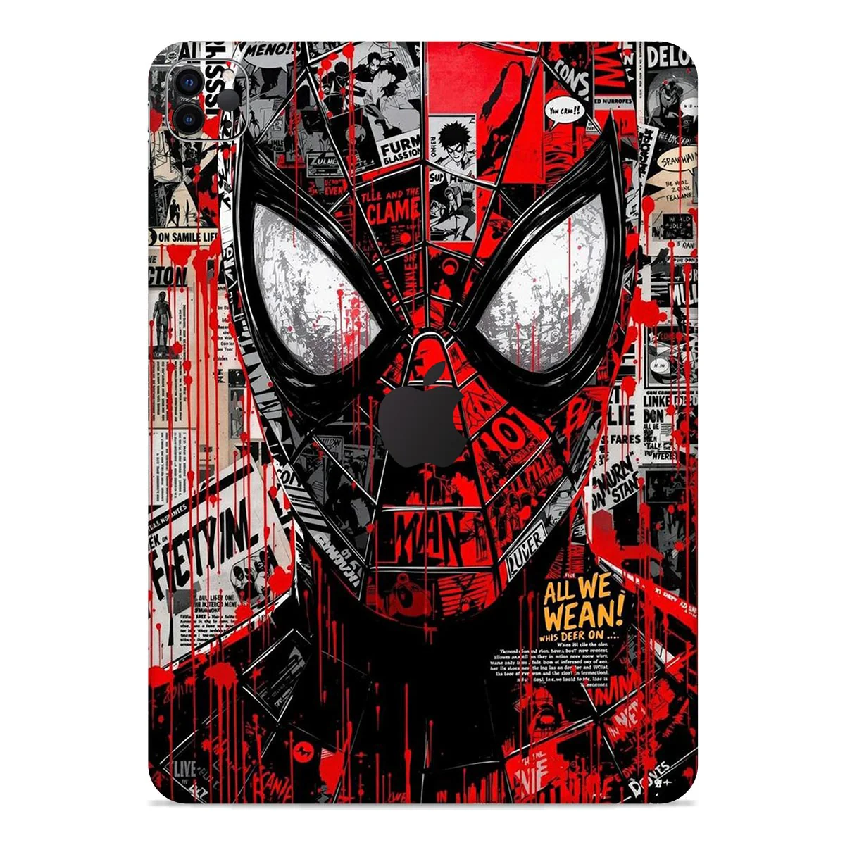 Spider Graffiti iPad Skin