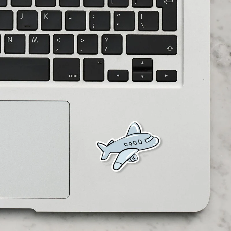 Flight Laptop Sticker - Image 2