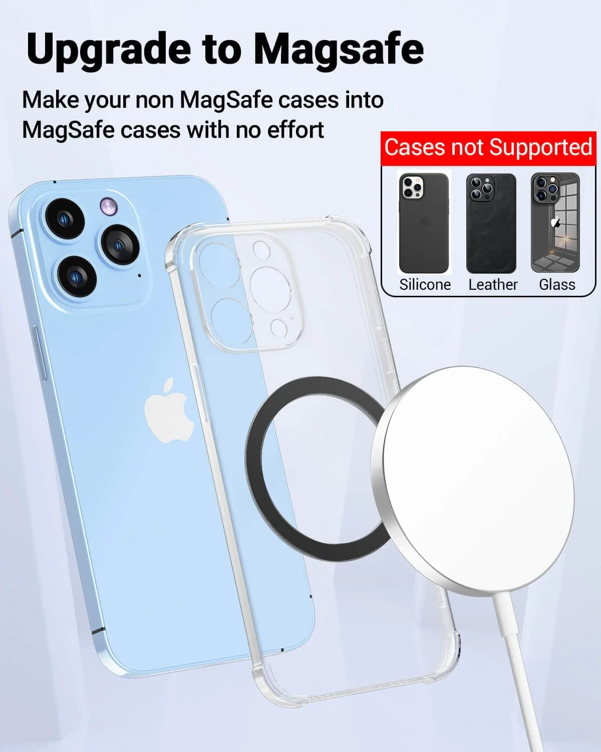 Universal Metal Ring - MagSafe Compatible - Set of 4 - Image 3
