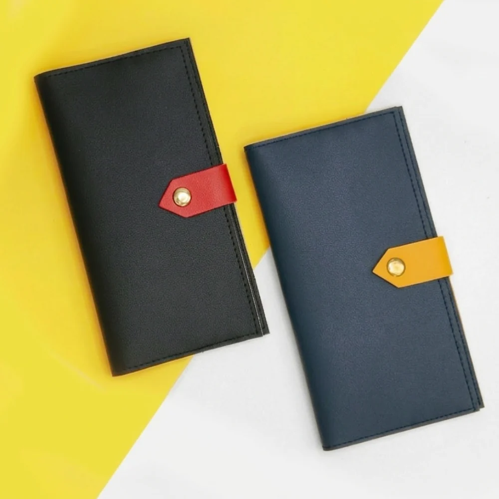 Vegan Leather Travel Wallet - Passport/Boarding Pass/Cards/Mobile Holder - Image 2
