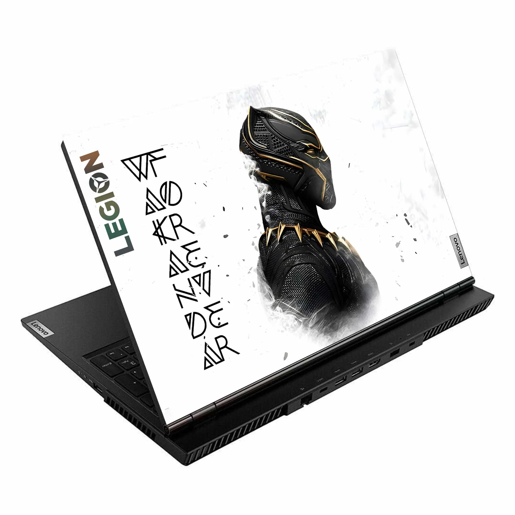 White Wakanda Lenovo 15IRH8 15APH8 Laptop Skin