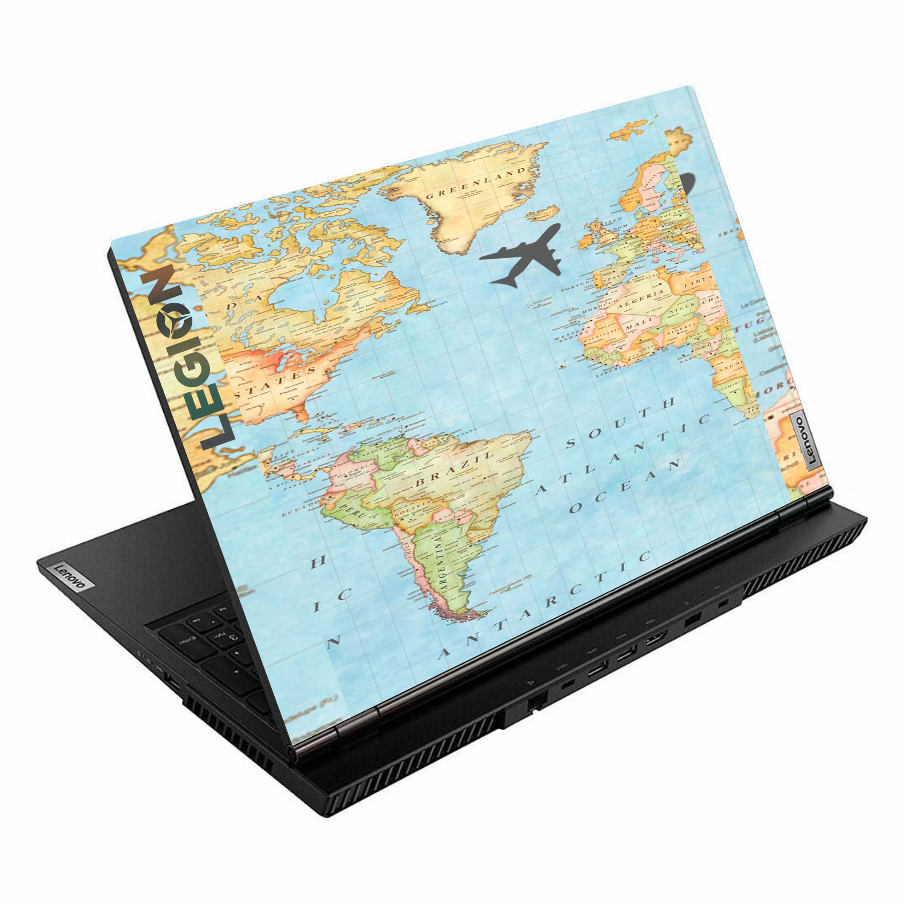 World Map Lenovo Legion 5 15ARH05 Laptop Skin