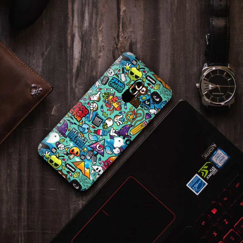 Blue Abstract - Available for all phone models