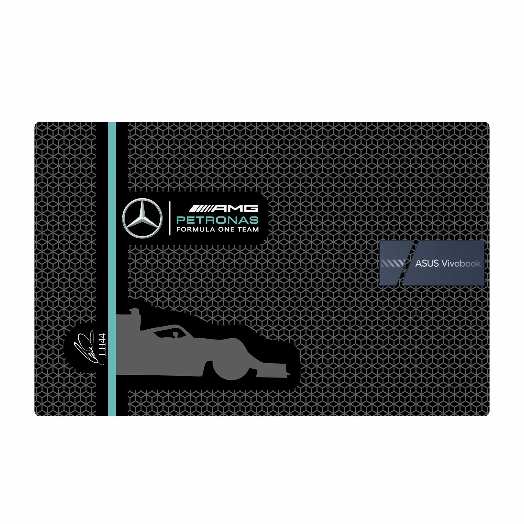 Formula Fans - Black Asus Vivobook Pro 15 M6500QC M6500QH Laptop Skin